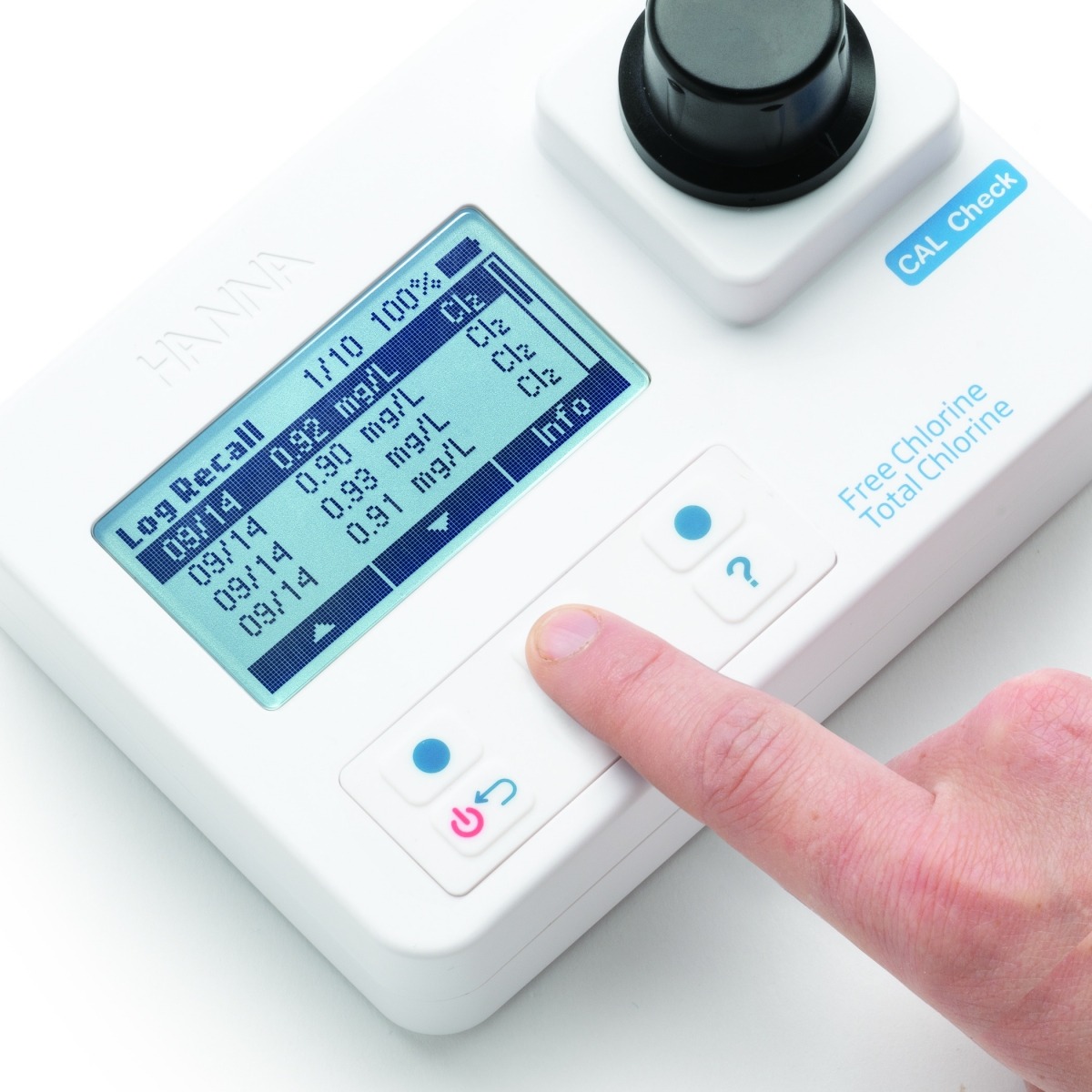 HI977xx hand Log Recall