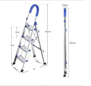 Thang xếp nhôm 4 bậc YUMITA
