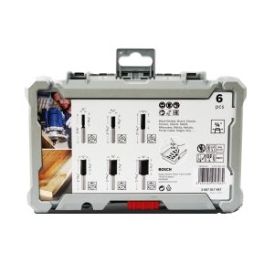 Bộ mũi phay thẳng 6 món Bosch 2607017467